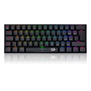 TECLADO MECÂNICO GAMER DRAGONBORN RGB PRETO ABNT2 60%