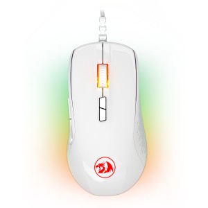 Mouse Gamer Redragon Stormage RGB, 10000 DPI, 7 Botões Programáveis, Branco - M718W-RGB