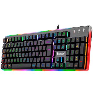 Teclado Gamer Membrana Redragon Dyaus 2 RGB ABNT2 K509RGB