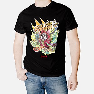 Camiseta Planinauta Network Redragon preto