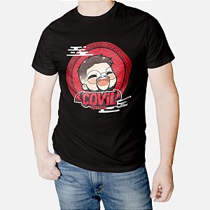 Camiseta Law Network Redragon preta