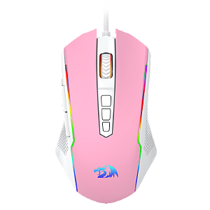 MOUSE RANGER ROSA COM BRANCO