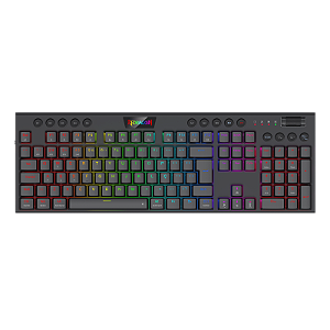 Teclado Mecânico RGB Low Profile Sem Fio Redragon Horus Pro