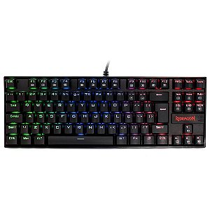 Teclado Redragon Mecânico Kumara RGB K552RGB