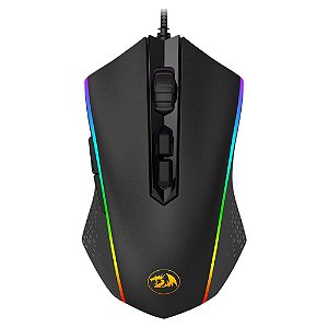 Mouse Gamer Redragon Memeanlion M710 RGB, 10000 DPI, 10 Botões, Black