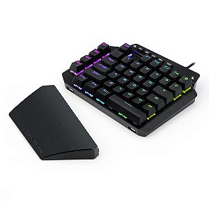 Mini Teclado Mecânico Gamer Redragon Ida, RGB, Switch Outemu Blue - K583