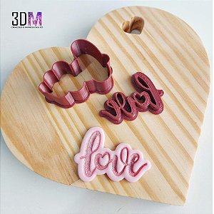 Cortador de Biscoito Love