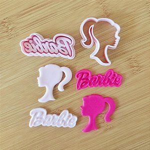 Cortador E Carimbo da Barbie