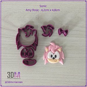 Cortador Sonic - Amy Rose