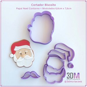 Cortador de Biscoito - Papai Noel