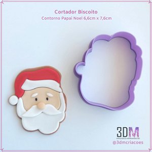 Feliz Natal 03 - 6cm R$ 26,00 Encontre esse Cortador e muito mais em nosso  site, link na Bio. #cortadoresdebiscoitos #natal…