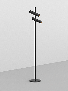 Luminária de chão ROUND SLIM DUPLO