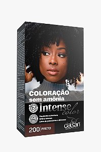 Coloração sem amônia 200 Preto