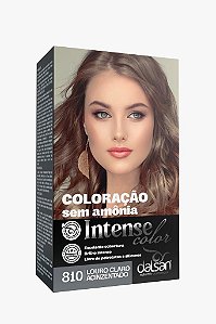 Coloração sem Amônia 810 Louro Claro Acinzentado