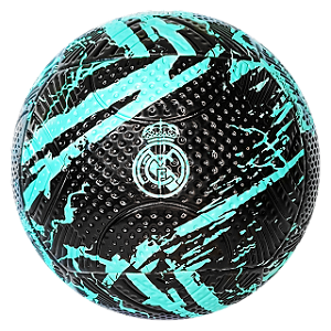 Bola Futebol Real Madrid Nº 5 Preta Verde Original e Licenciada