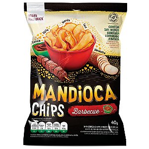 Mandioca Chips Sabor Barbecue- 40g