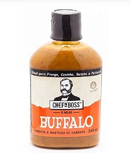 Molho Buffalo com Manteiga de Garrafa - Chef N´Boss - 240ml