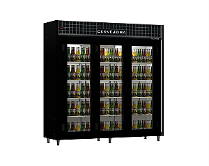 Cervejeira Comercial 3 Portas 1029 Litros 2417 - Polofrio