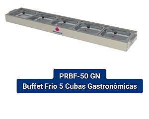 Buffet Refrigerado Salada 05 Cubas PRBF-50 - Progas