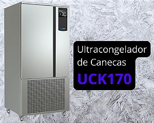 Ultracongelador de Canecas UCK170 - Pratica