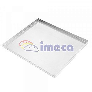 Assadeira Lisa Aluminio 1 m/m 58x70x3 Codigo 000368 - Imeca
