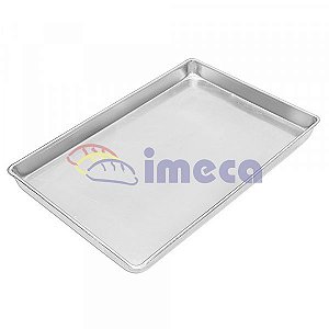 Assadeira 60x40x4,5 Aluminio Rio Estampada Codigo 0006041 - Imeca