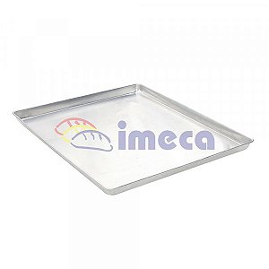 Assadeira Aluminio Estampada 0,8mm 58x70x3,5 Codigo 000371 - Imeca