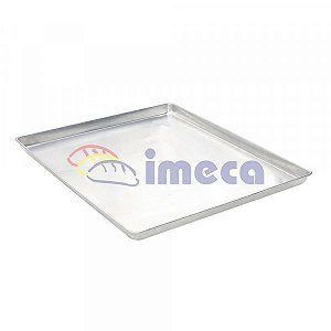 Assadeira Aluminio Estampada 0,6mm 58x70x3,5 Codigo 0005809 - Imeca