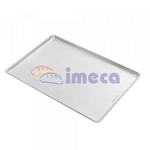 Assadeira Lisa Aluminio 1 m/m 60x40x3 Reta Codigo 002573 - Imeca