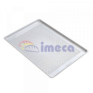 Assadeira Perfurada Aluminio 1 m/m 58x70x2 Codigo 000310 - Imeca