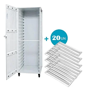 Armário Completo 20 Esteiras 6 Tiras 50gr  58x70 Cod 0003 - Imeca
