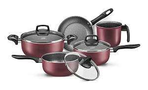 Conjunto de Panelas Madri Cereja 5 Peças 5672 - MTA