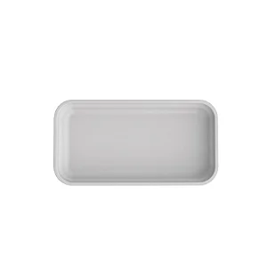 Travessa Retangular Rasa De Porcelana GN 1/3 1350ml 31cm - Germer