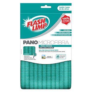 Pano Microfibra Para Móveis FLP6728 - Flash Limp