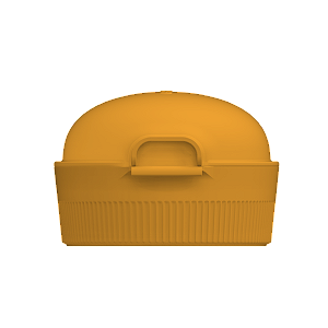 Roaster Amarelo – com tampa 3.000ml - Germer