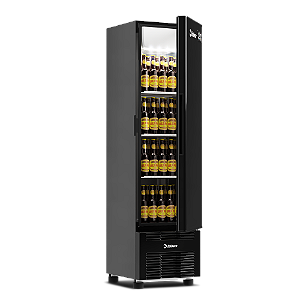 Cervejeira CCV144 Happy Hour CCV144 217 LT Porta Cega ADESIVADA Preta 220v - Imbera