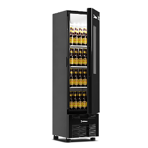 Cervejeira CCV144 Window Porta Cega C Visor Preto 217 LT 127v - Imbera