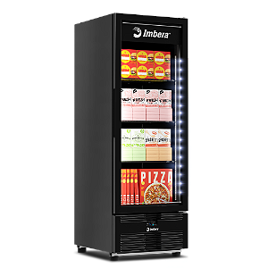 Refrigerador EVZ21 para Congelados Porta de Vidro Preta 567 LT 220v - Imbera