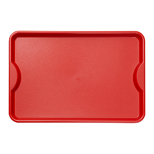 Bandejas Plastica 2,3 x 48 × 34cm S 400 Vermelha - Supercron