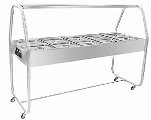 Estufa para Alimento Cromado E10TCX Modelo 10-TCX - Venâncio