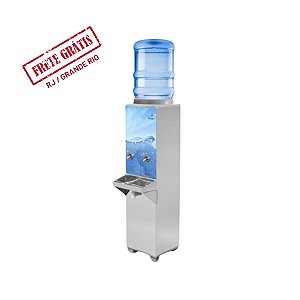 Bebedouro Industrial 25 litros Coluna com Suporte para Galão - Frisbel