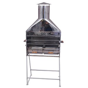 Churrasqueira G-02 Inox Profissional - Gaucha