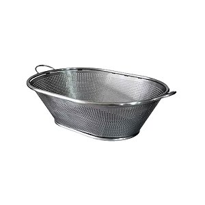 Cesto de Pão Francês - 88 boca x 58 fundo x 26 altura Inox 430 - Pan Mundi