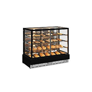 Vitrine Neutra Conveniencia Gourmet MGEN-150 PR - Gelopar