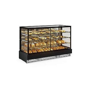 Vitrine Neutra Conveniencia Gourmet MGEN-200 PR - Gelopar