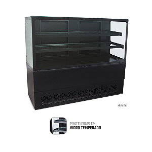 Vitrine Natural NBVN-150 Gourmet New Black - Polar