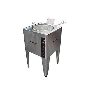 Fritadeira Elétrica Água e Óleo 24 Lts Inox REATIVADA FRP-24 8.000w 220v - Skymsen