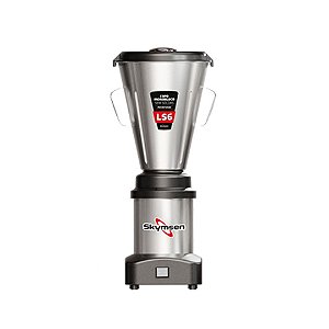 Liquidificador Comercial Inox Baixa Rotação Copo Monobloco Inox 0,5HP-CV LS6 Bivolt - Skymsen