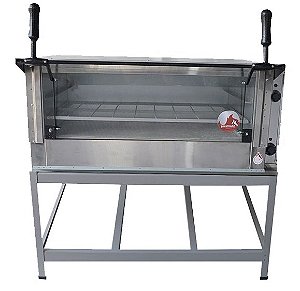 FORNO GUILHOTINA 80X60 ELETRICO INOX 430 220V - BRASCHAMA