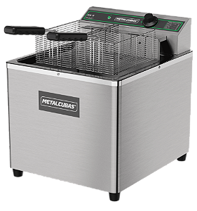 Fritador Zona Fria de Óleo de Mesa 15L FOE 15 M 5500w 220v - Metalcubas